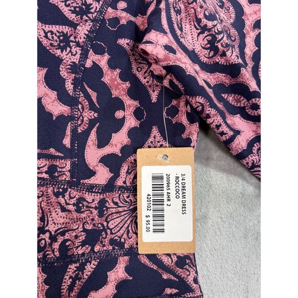 TITLE NINE Fit & Flare 3/4 Sleeves Dream Dress Size Medium NWT - Picture 8 of 10